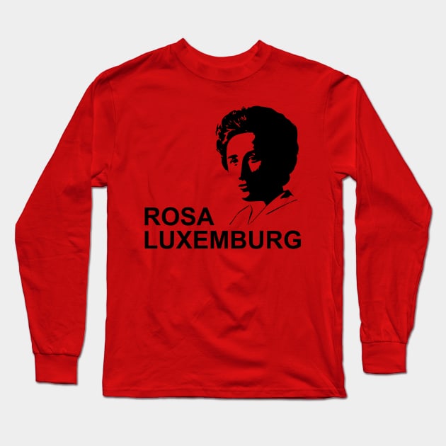 rosa luxemburg Long Sleeve T-Shirt by Tamie